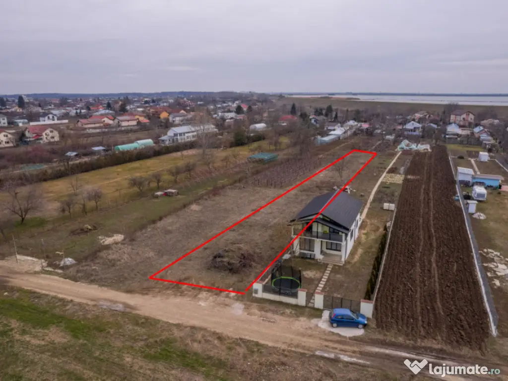 CORNETU, TEREN CONSTRUCTII 1293 MP, FRONT 12,50M! 