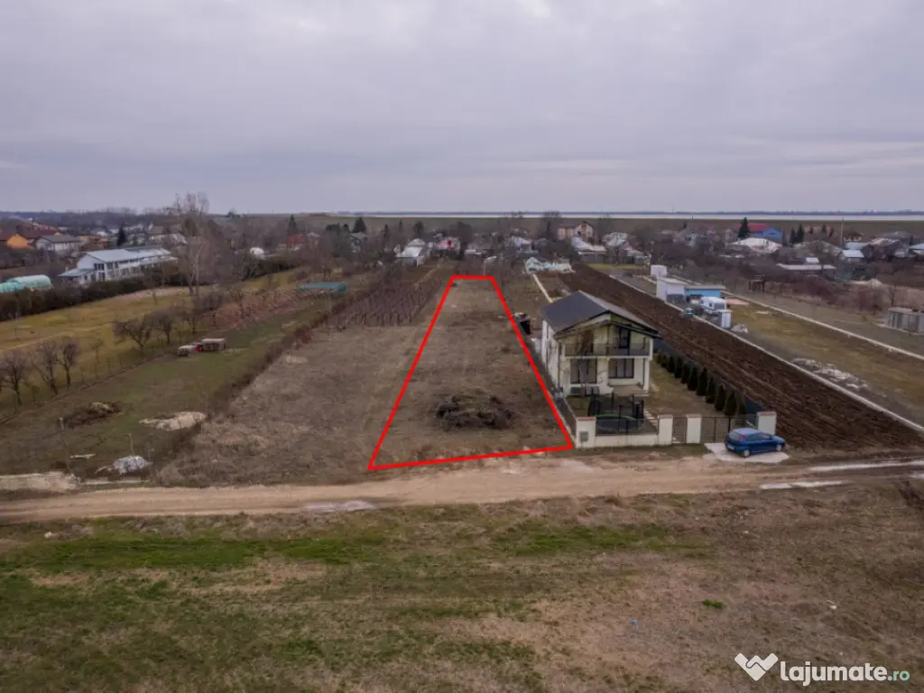 CORNETU, TEREN CONSTRUCTII 1293 MP, FRONT 12,50M! 