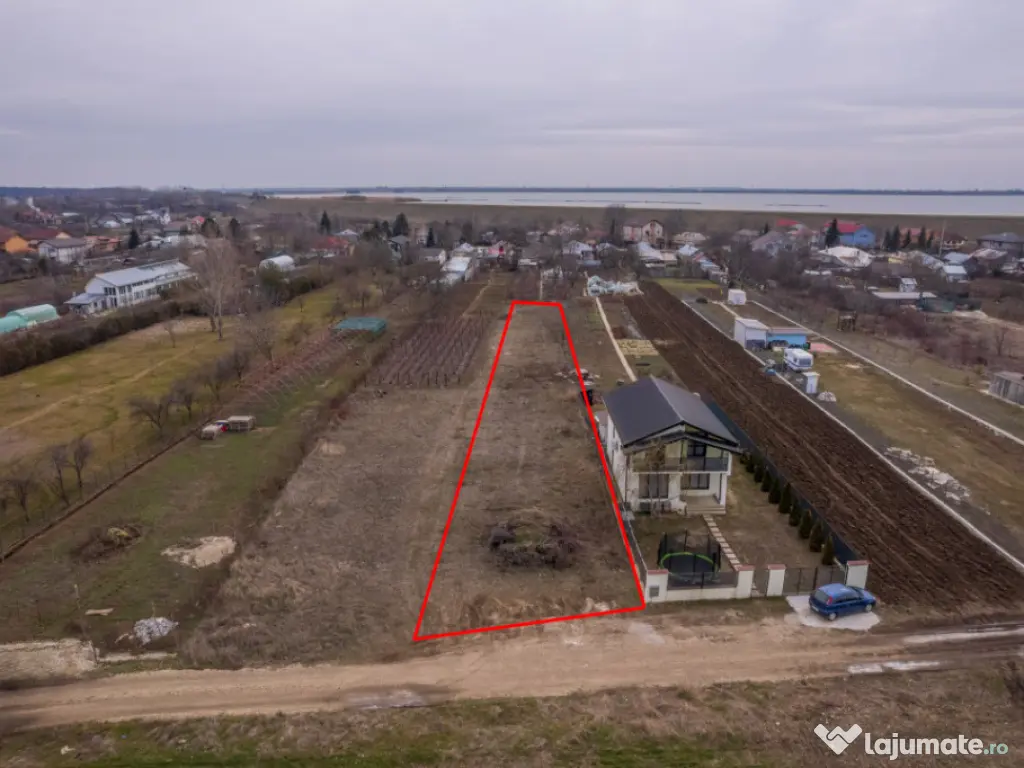 CORNETU, TEREN CONSTRUCTII 1293 MP, FRONT 12,50M! 