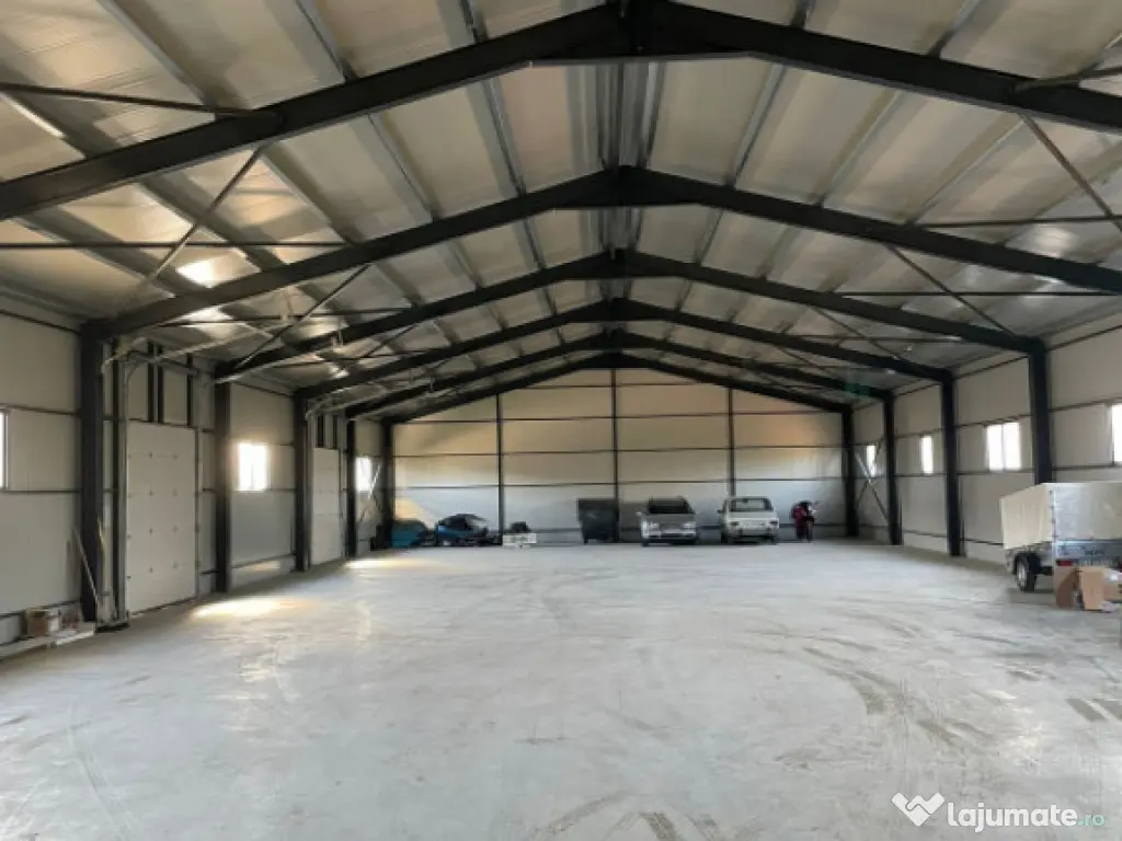 Hală industrială NOUĂ în Bălești, la 5 km de Tg.Jiu 