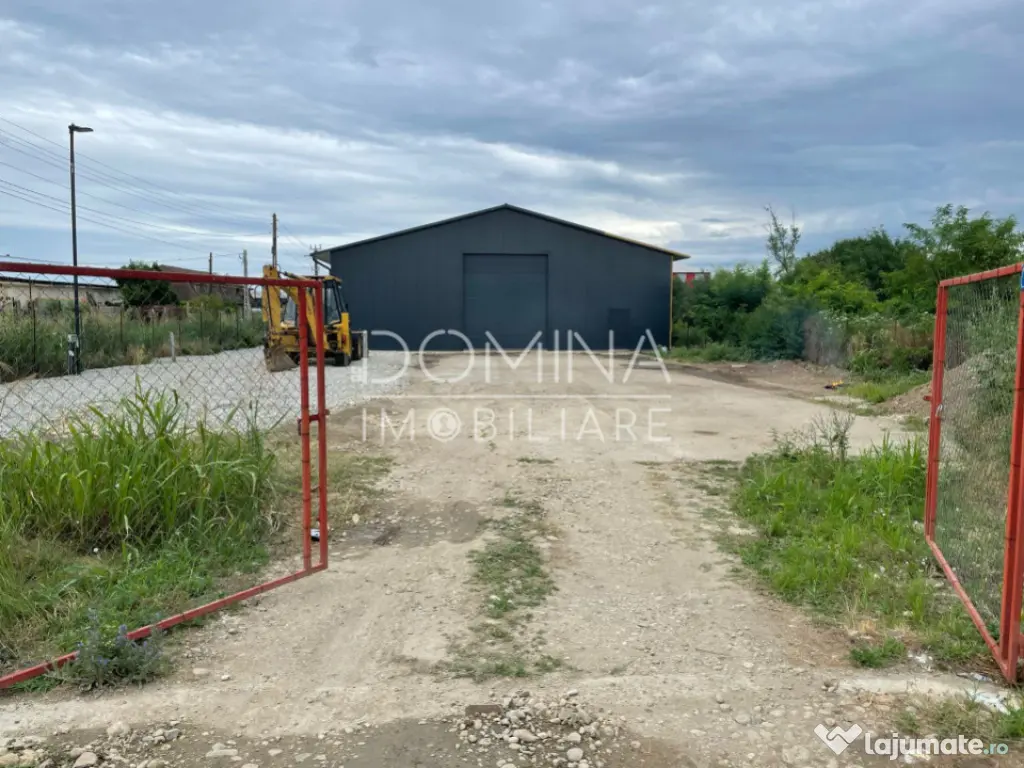 Hală industrială NOUĂ în Bălești, la 5 km de Tg.Jiu 