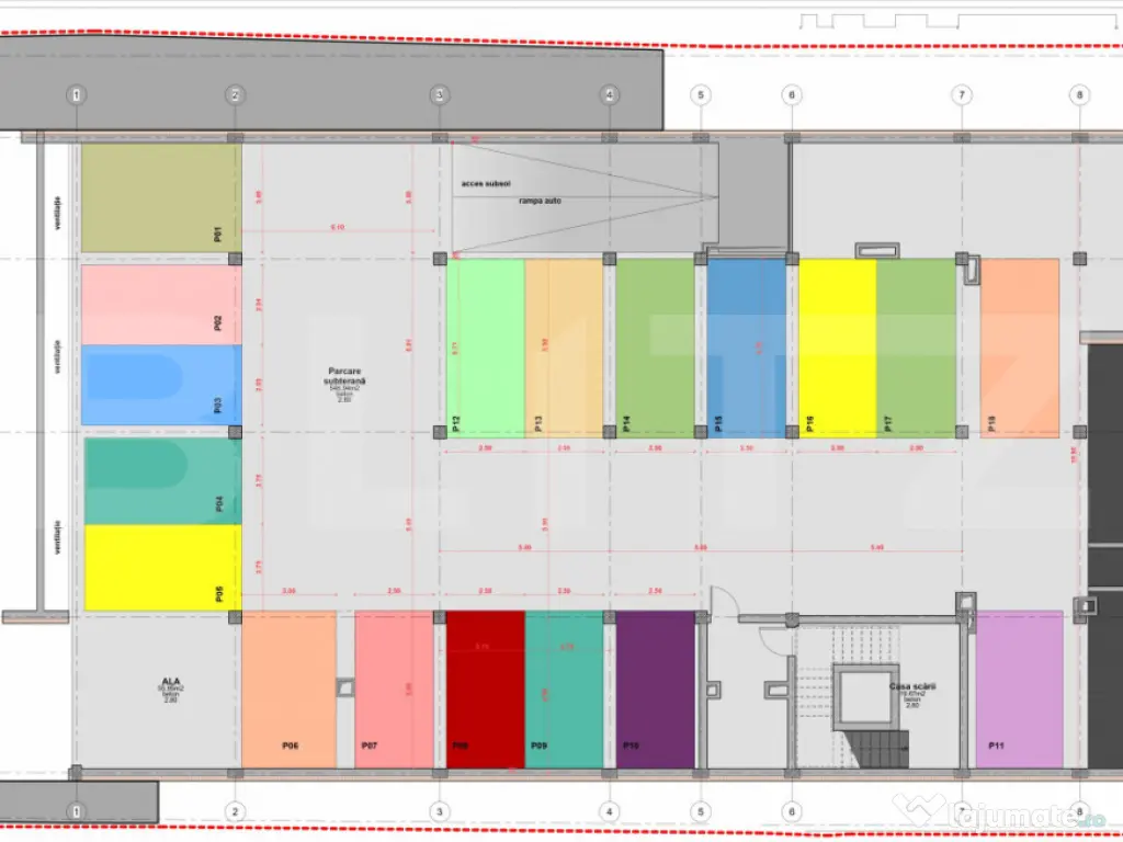 Apartament Ultracentral cu 2 Camere, 47.10mp Utili 