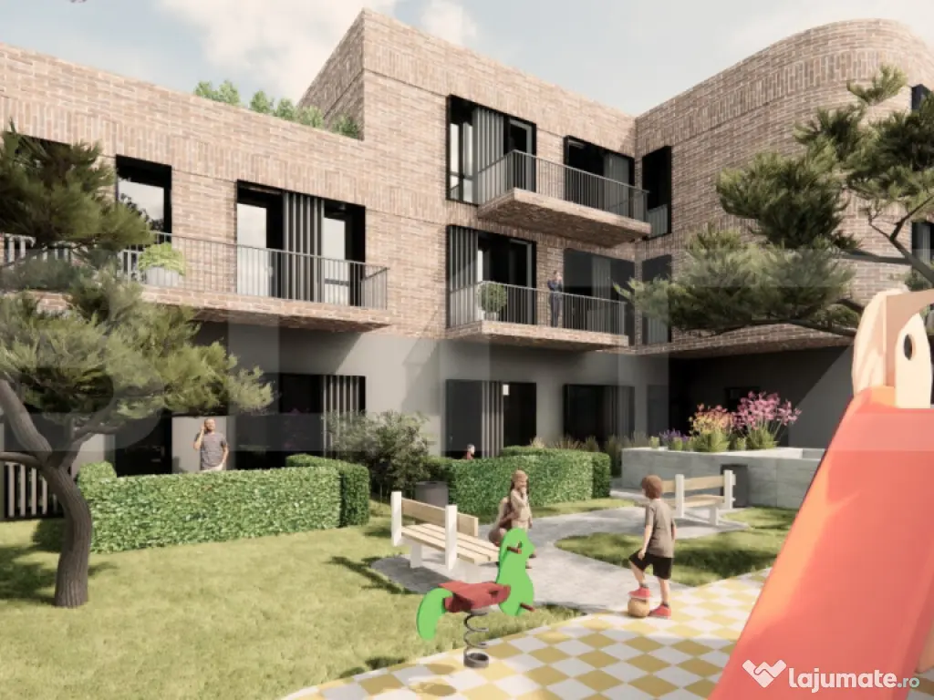 Apartament exclusivist, 64 mp, 2 băi, bloc nou – Zona D 