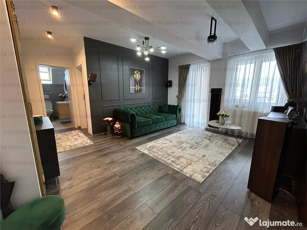 Apartament tip penthouse cu 3 camere, 2 bai-Tractorul.