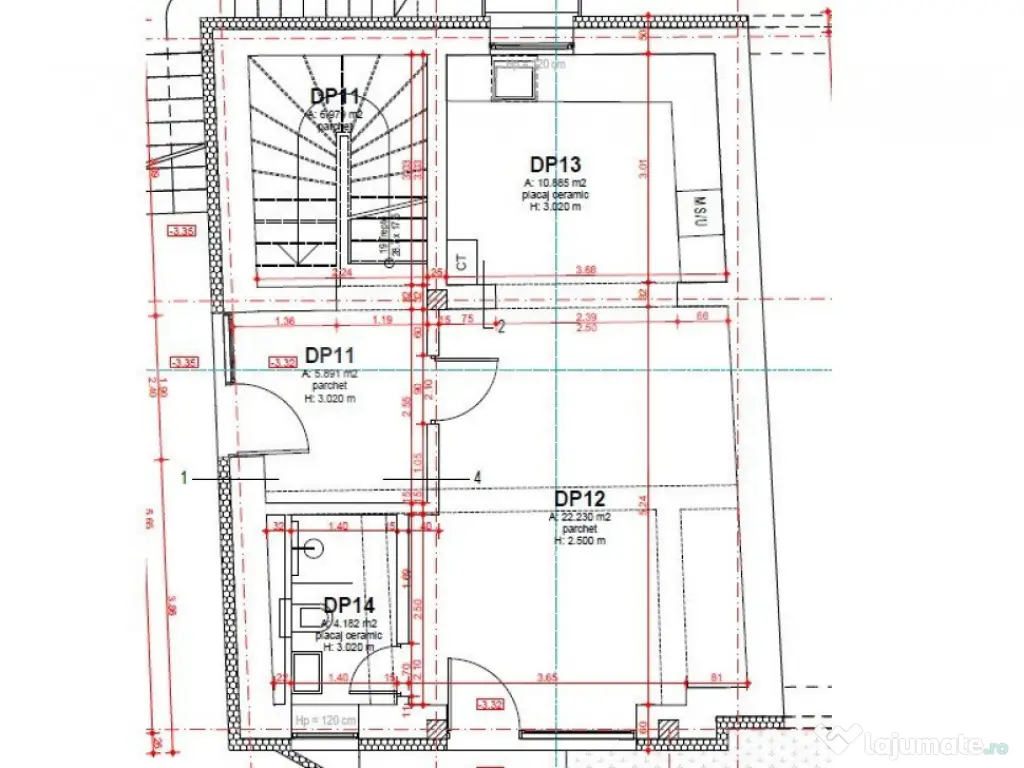 Casa tip duplex la 10min de centru! 3 nivele, teren 280mp