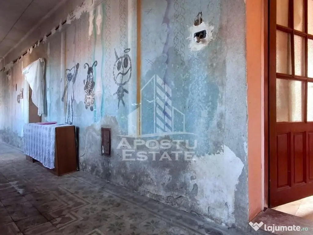 Casa de caramida in Tela si Teren Generos de 4320 mp 