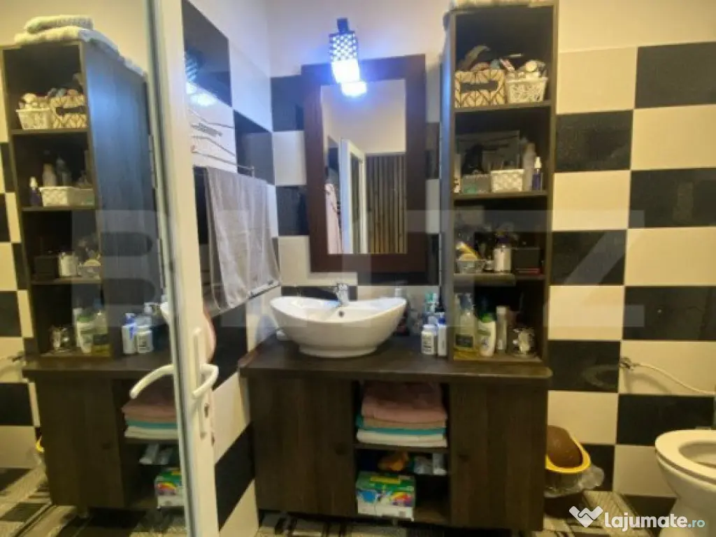 Apartament 3 camere, 58mp, modern, parcare, zona Terra