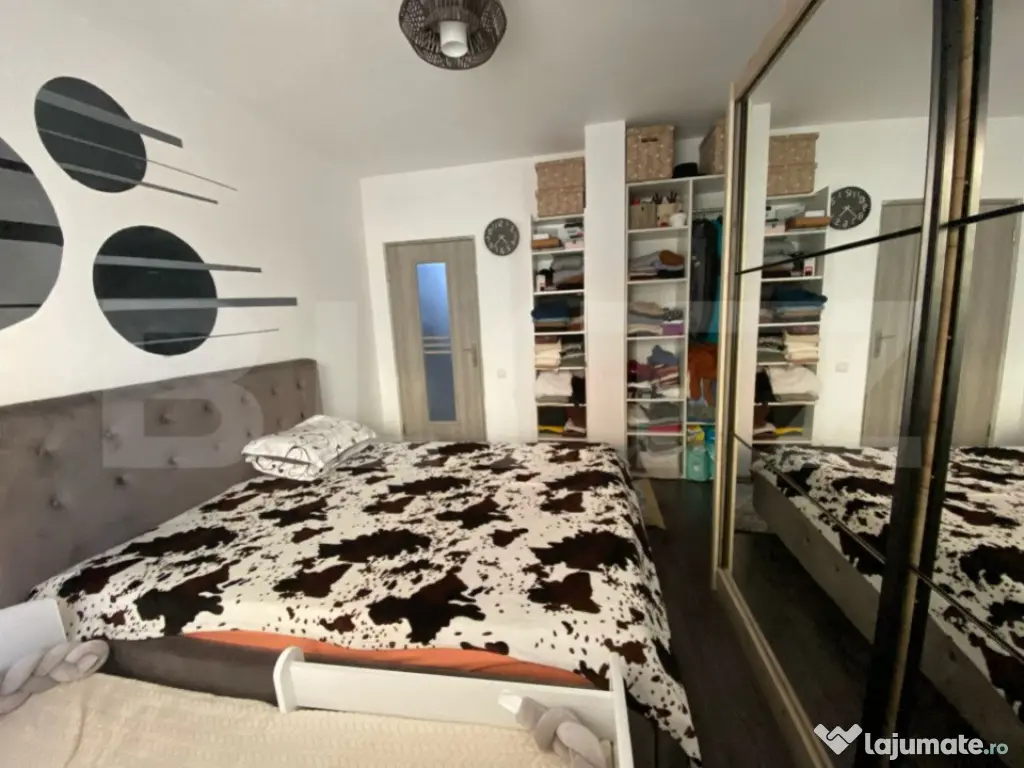 Apartament 3 camere, 58mp, modern, parcare, zona Terra