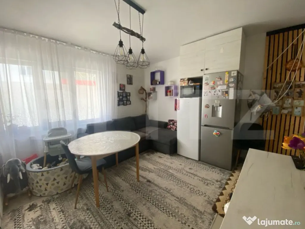 Apartament 3 camere, 58mp, modern, parcare, zona Terra