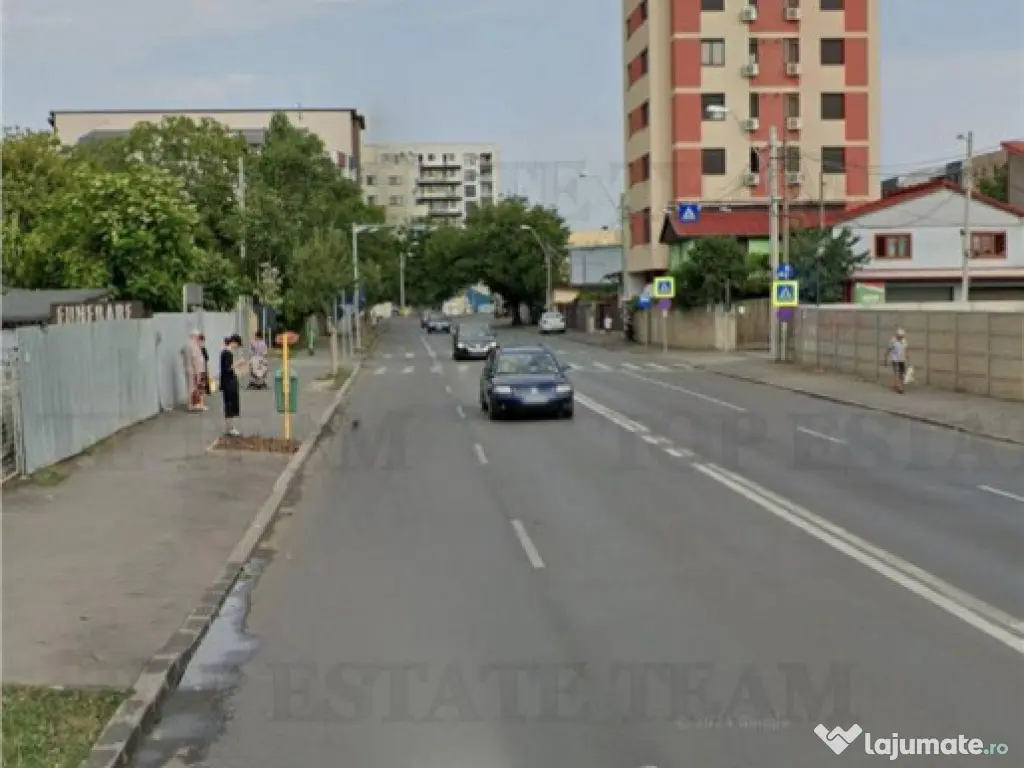 Teren stradal Uverturii - 1km de metrou Gorjului