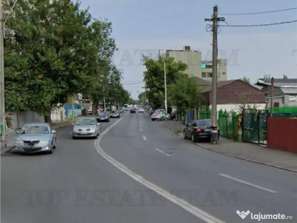 Teren stradal Uverturii - 1km de metrou Gorjului