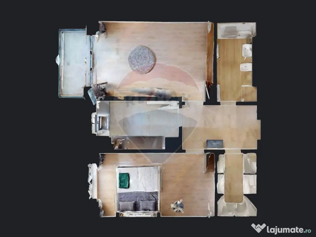 Rate la dezvoltator | 2 camere | 57 mp | Comision 0 | 101... 