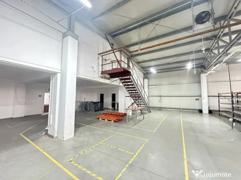 Hala industriala aut. ISU - 1200mp + birouri 900mp zona Mall