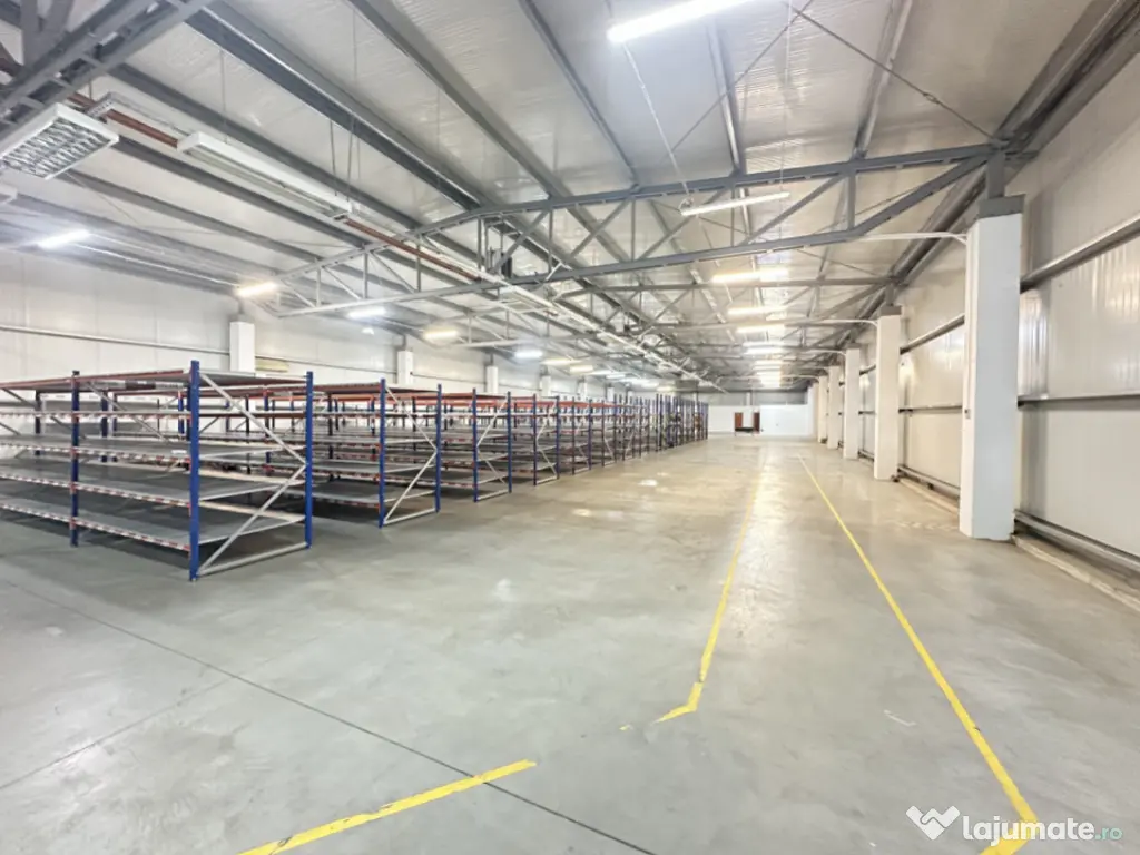 Hala industriala aut. ISU - 1200mp + birouri 900mp zona Mall