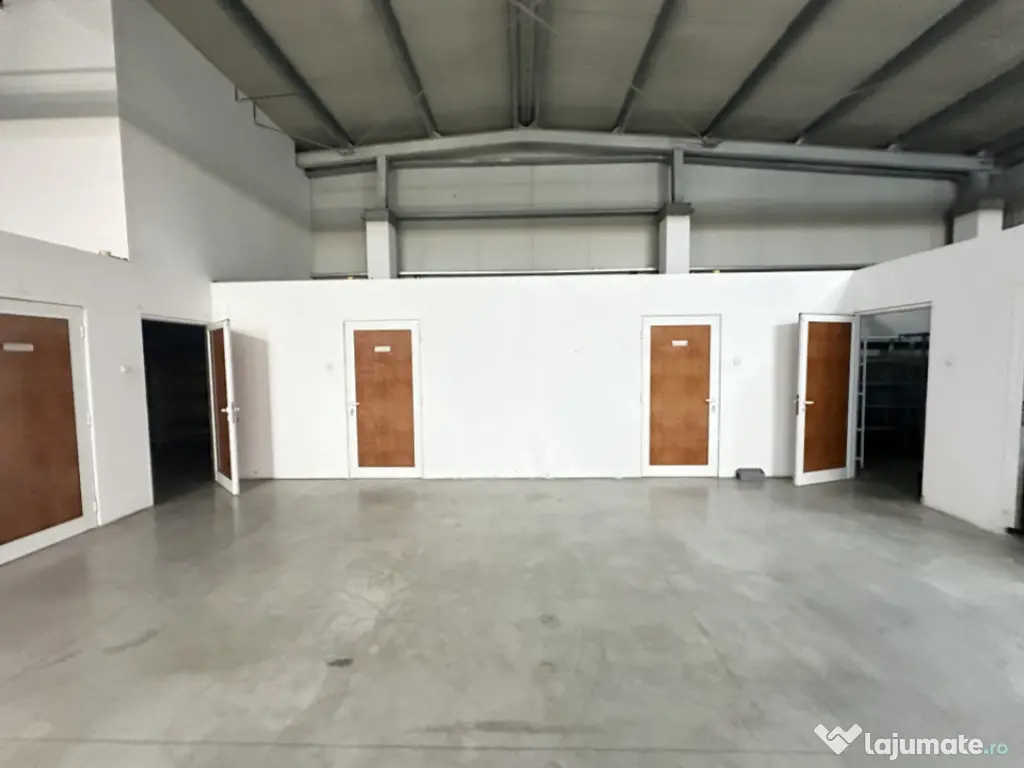 Hala industriala aut. ISU - 1200mp + birouri 900mp zona Mall