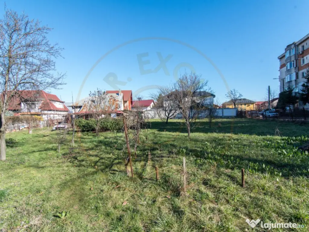 Teren 1562 mp intravilan-oportunitate pentru proiect reziden 
