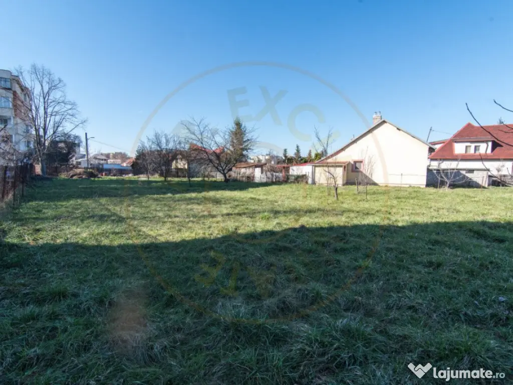 Teren 1562 mp intravilan-oportunitate pentru proiect reziden 