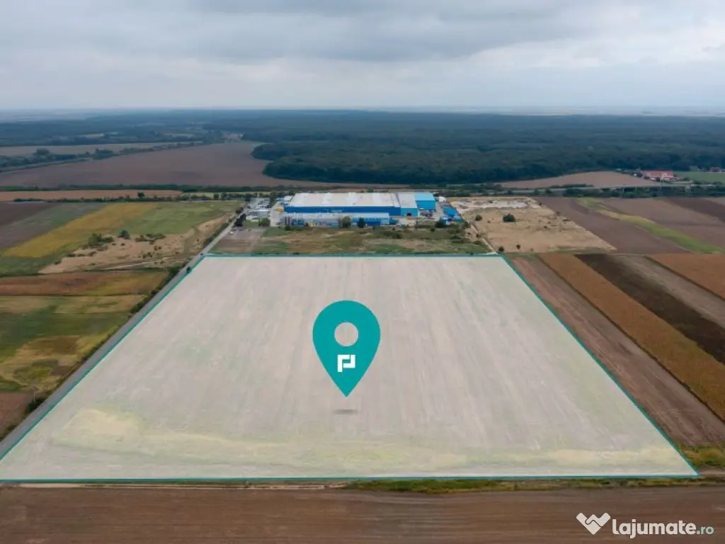 Teren extravilan 5 hectare ( zonă industrială ) Șag