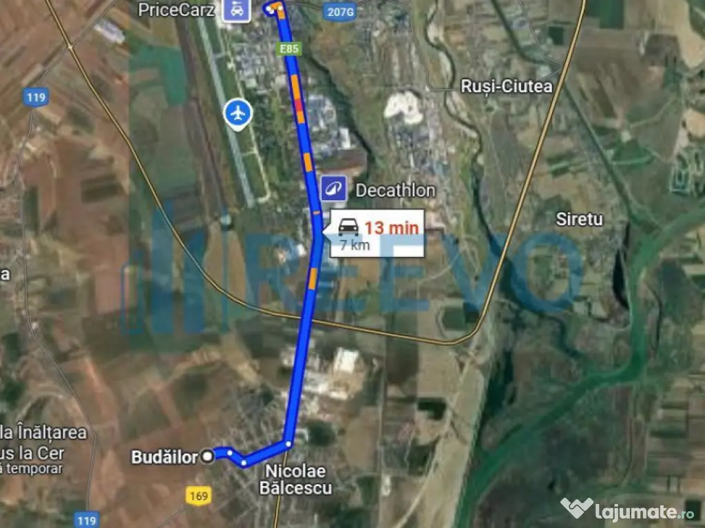 Teren de vânzare, Com. Nicolae Bălcescu, Jud. Bacău 