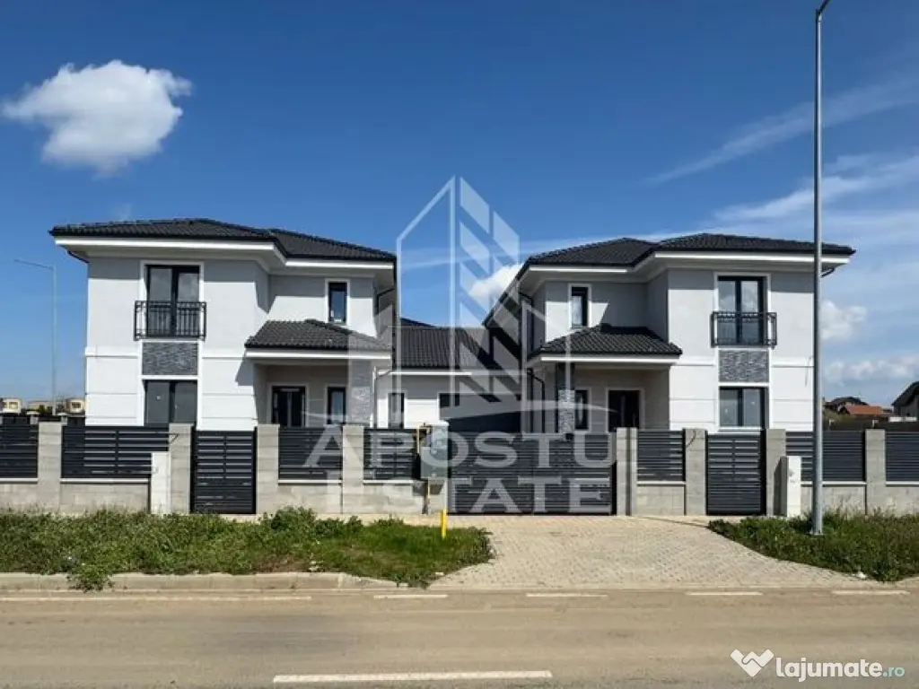 Duplex despărțit prin garaj și camera tehnică în Gia...