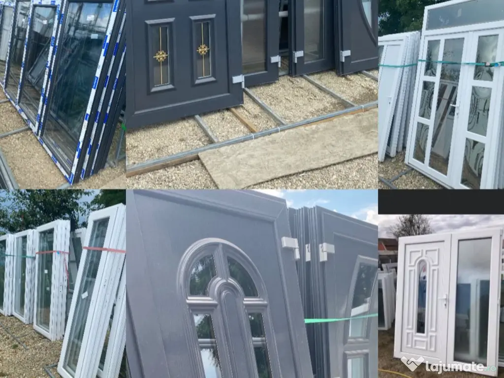 Geamuri termopan gri antracit