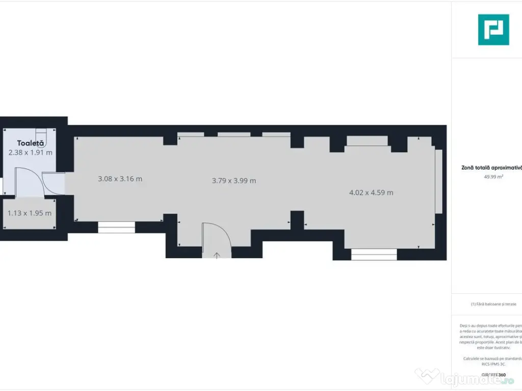 Casă 50 mpu cu teren 720 mp Gradiste 