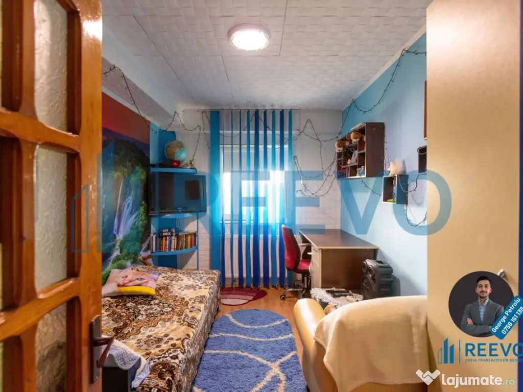 Apartament cu 3 camere decomandat, Mioriței 