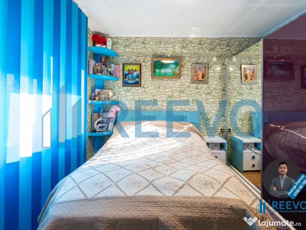 Apartament cu 3 camere decomandat, Mioriței 