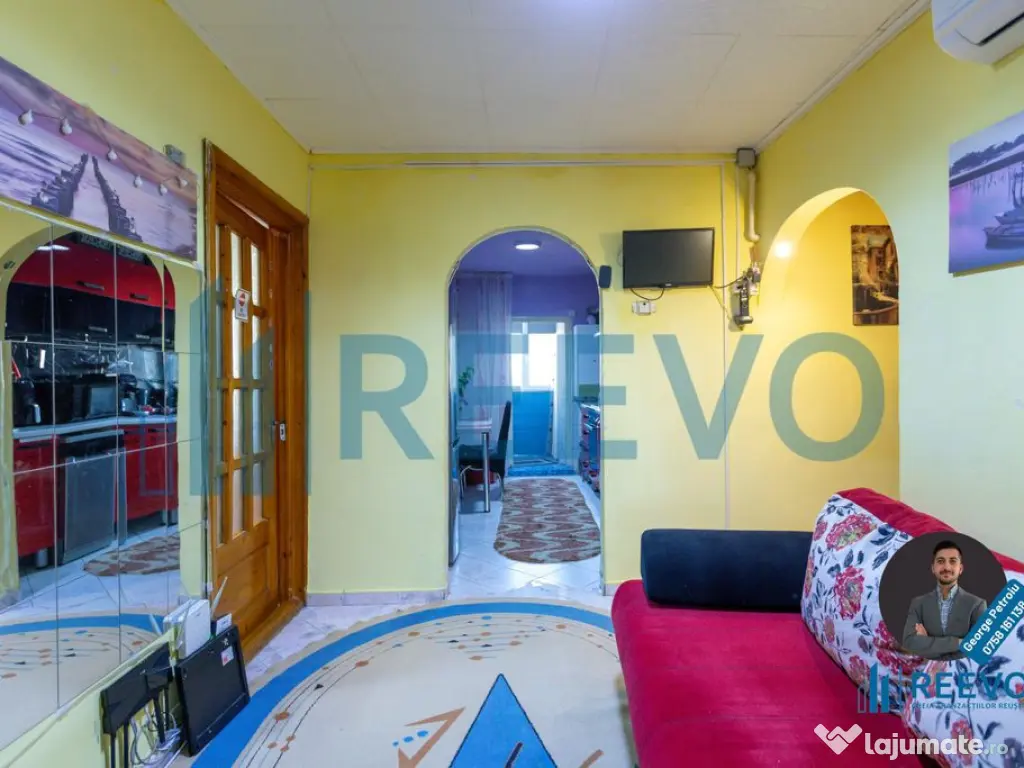 Apartament cu 3 camere decomandat, Mioriței 