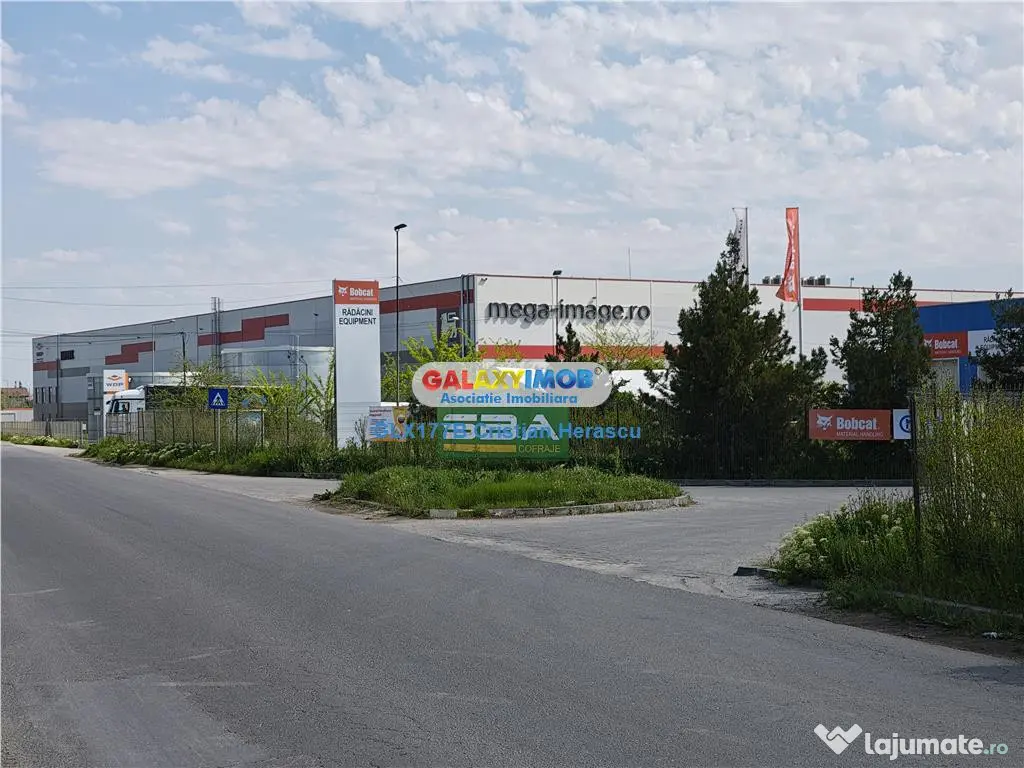 Teren Industrial 3 HECTARE Str Rudeni cu deschidere 50 ML