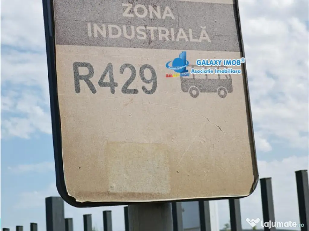 Teren Industrial 3 HECTARE Str Rudeni cu deschidere 50 ML