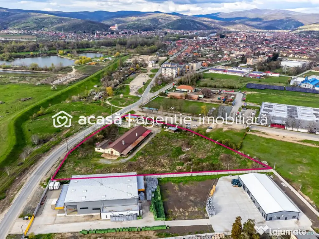 Hala industrială cu teren 10.495 mp – potențial super... 