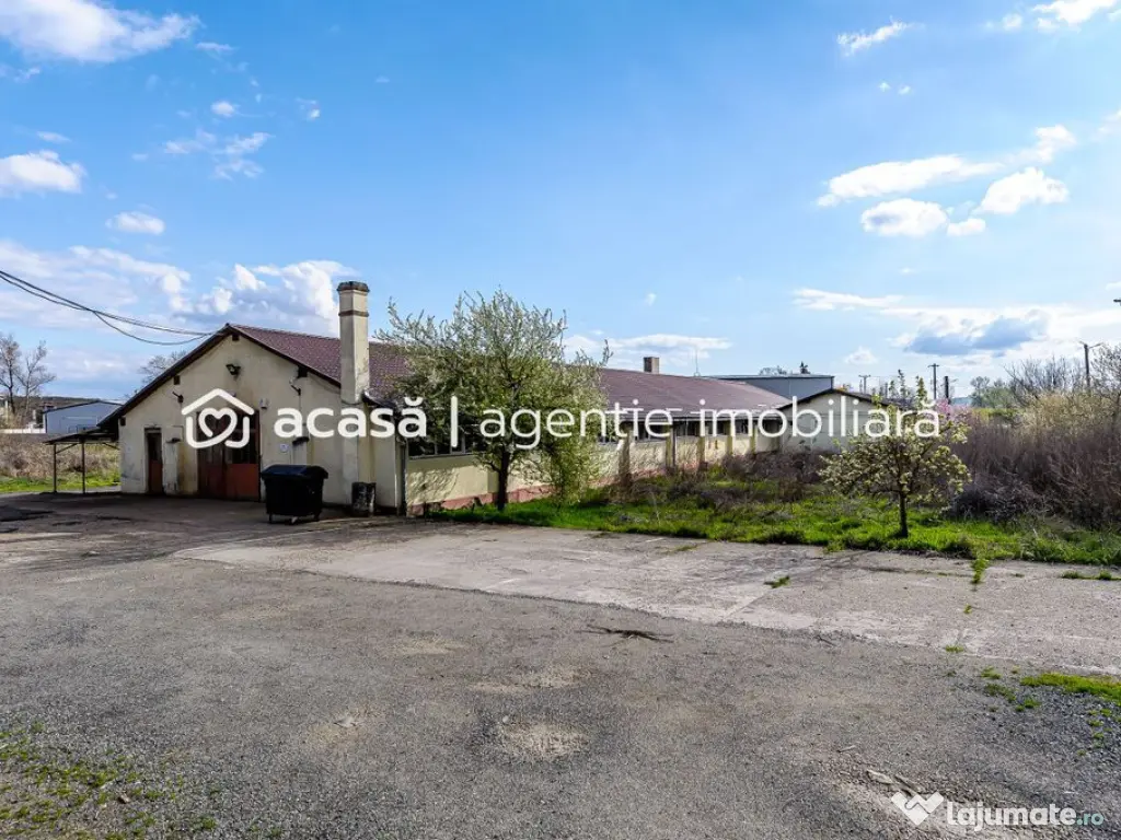 Hala industrială cu teren 10.495 mp – potențial super... 