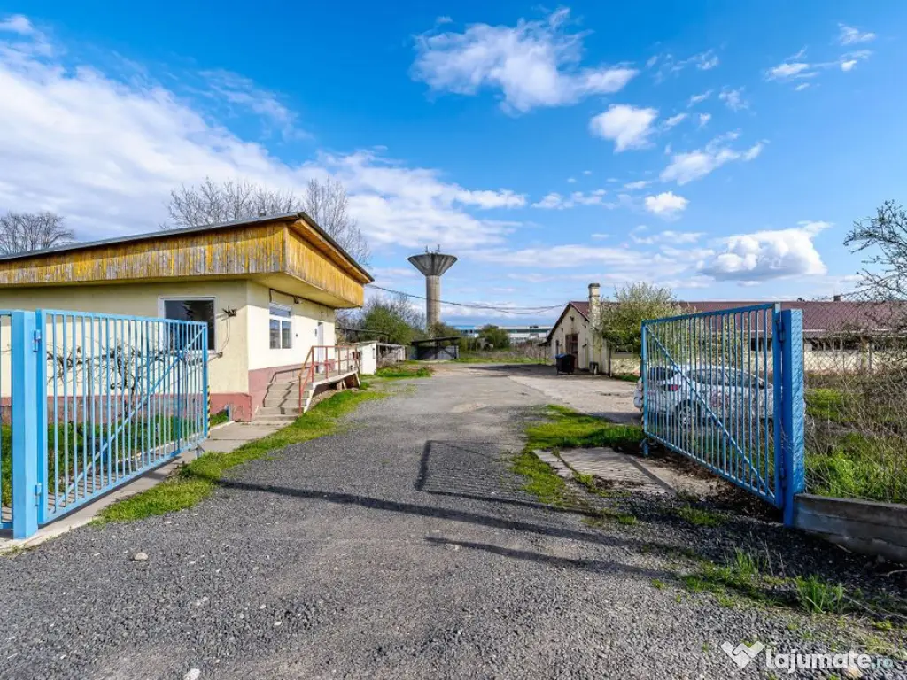 Hala industrială cu teren 10.495 mp – potențial super... 