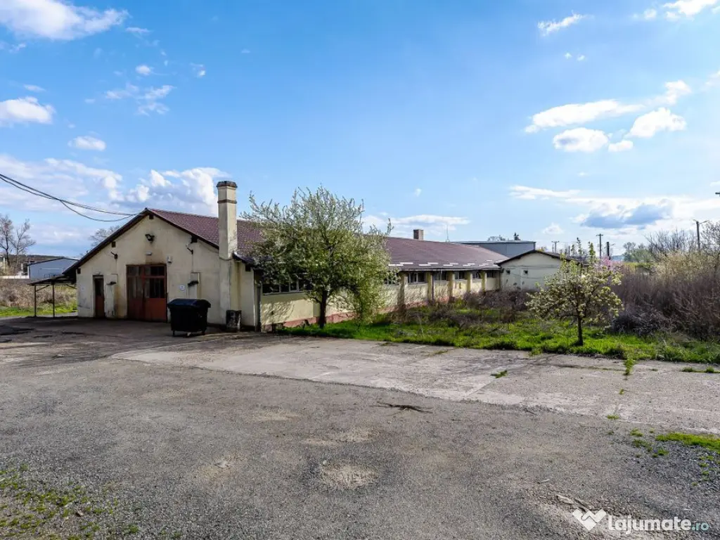 Hala industrială cu teren 10.495 mp – potențial super... 