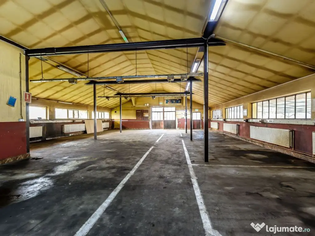 Hala industrială cu teren 10.495 mp – potențial super... 