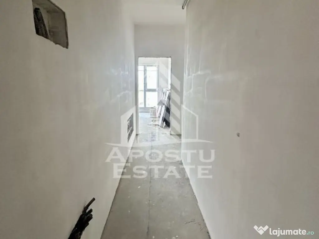 Apartament cu 2 camere, etaj intermediar, decomandat, Giroc