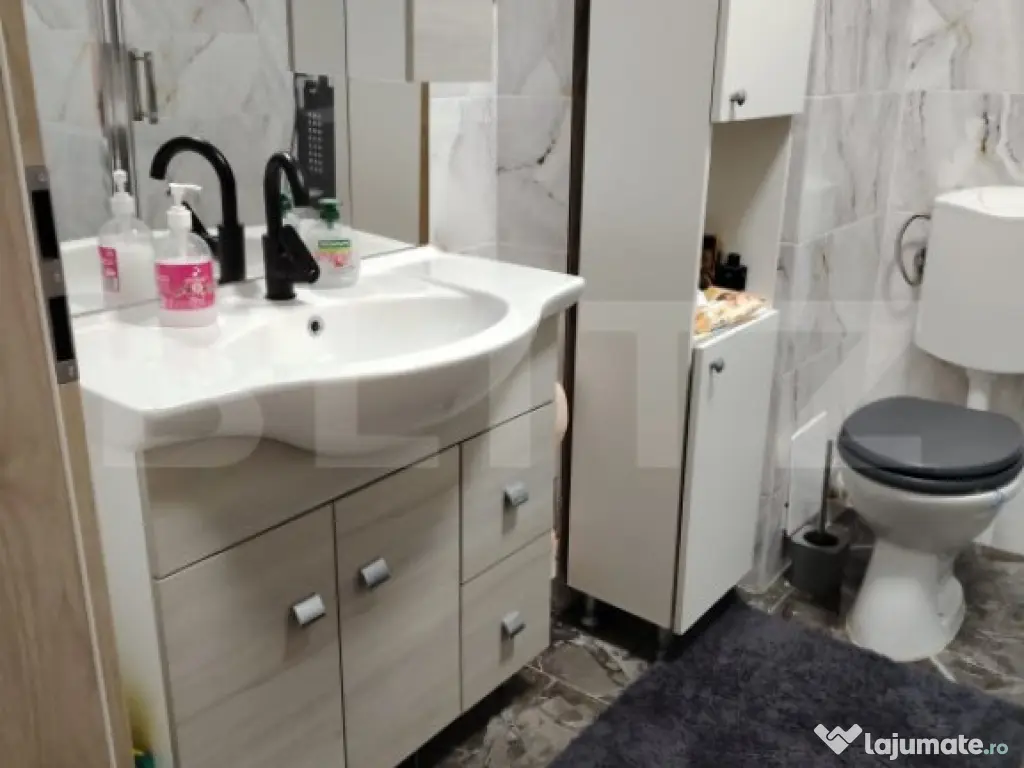 Apartament mobilat si utilat, loc de parcare subteran, zona