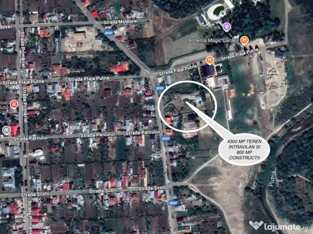 Spatiu Evenimente ,Teren si cladiri Vanatori (Stone Park-Hora Miresei)