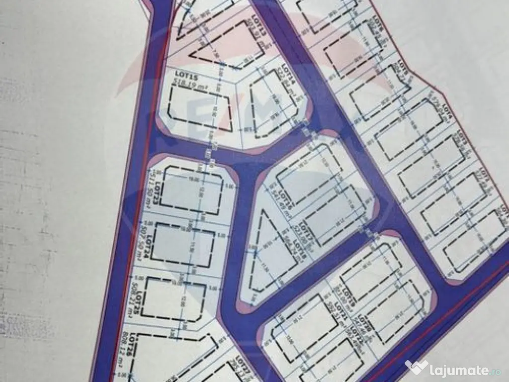 Teren 19,470 mp Comuna 1 Decembrie Ilfov 