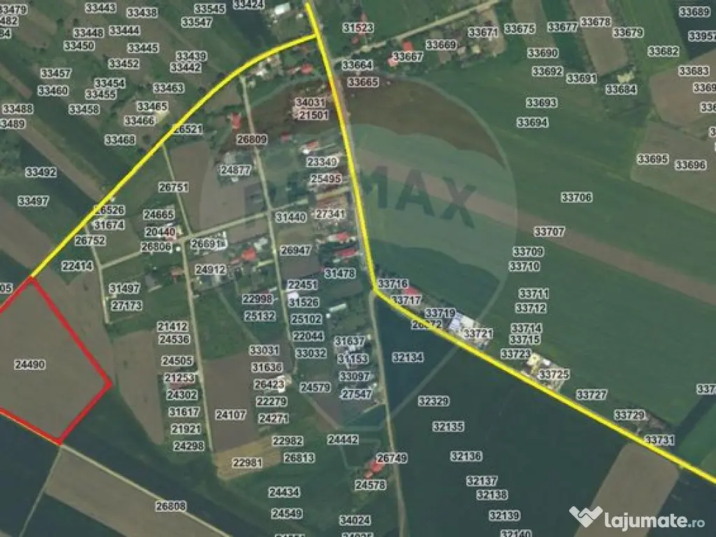 Teren intravilan - 17.500 mp - Gostilele Fundulea 