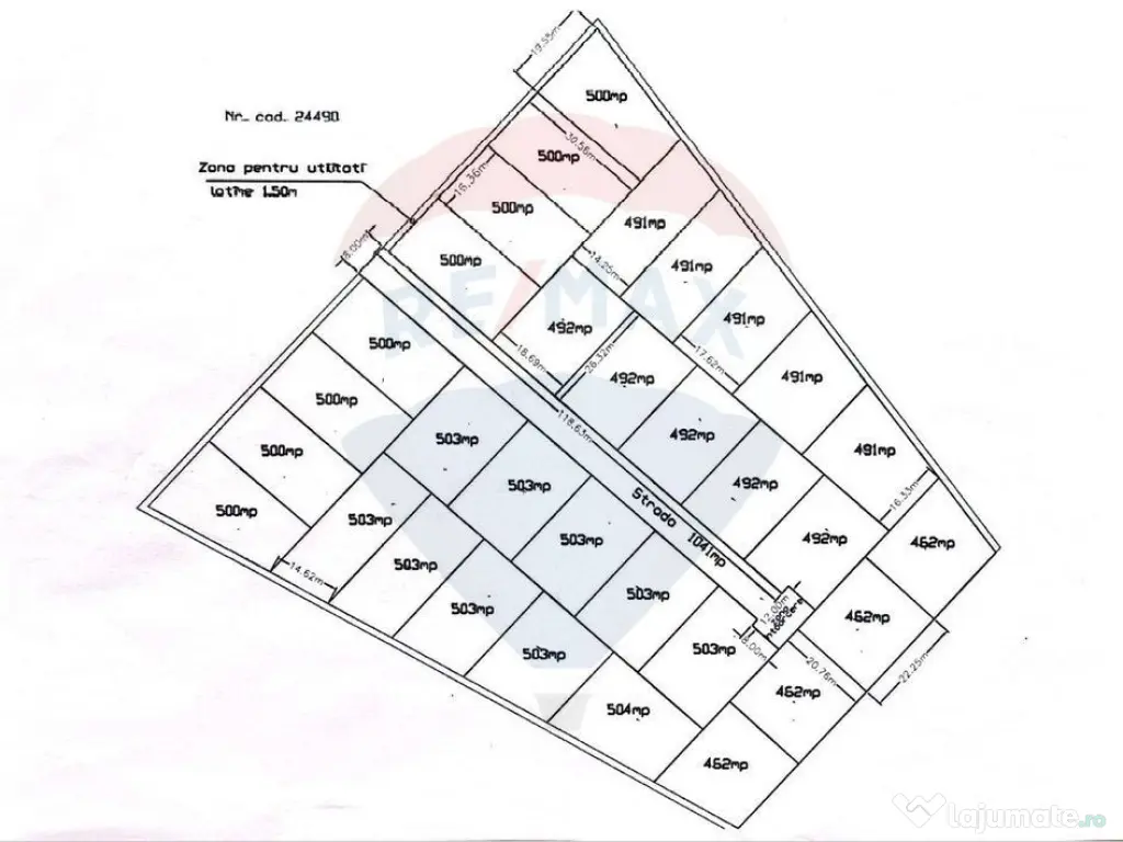 Teren intravilan - 17.500 mp - Gostilele Fundulea 