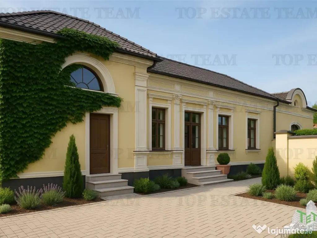 Casa cu farmec istoric, perfecta pentru un proiect de restau 