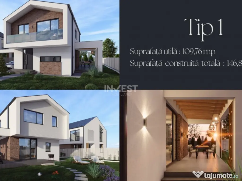 *Vilă Bucium-Vișan* - 650mp teren - *toate utilitățile* 