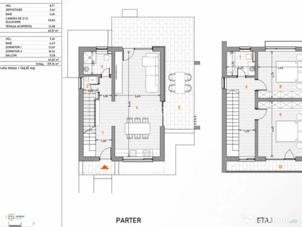 *Vilă Bucium-Vișan* - 650mp teren - *toate utilitățile* 