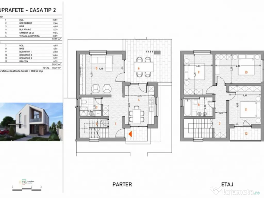 *Vilă Bucium-Vișan* - 650mp teren - *toate utilitățile* 