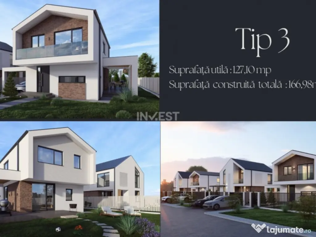 *Vilă Bucium-Vișan* - 650mp teren - *toate utilitățile* 