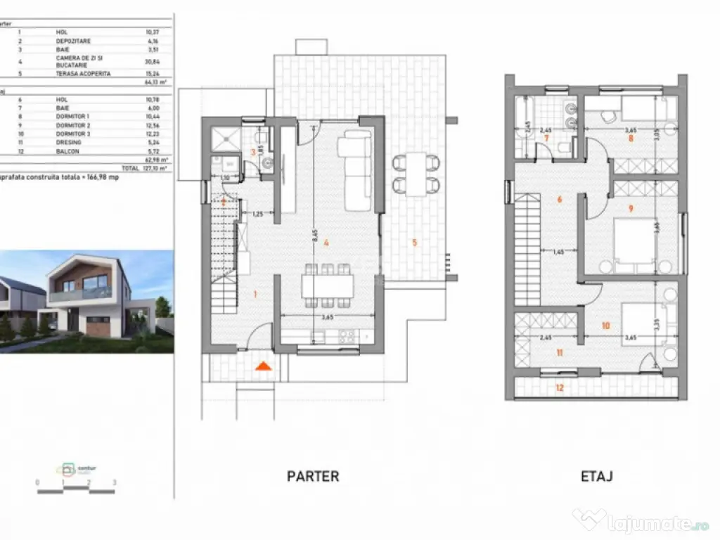 *Vilă Bucium-Vișan* - 650mp teren - *toate utilitățile* 
