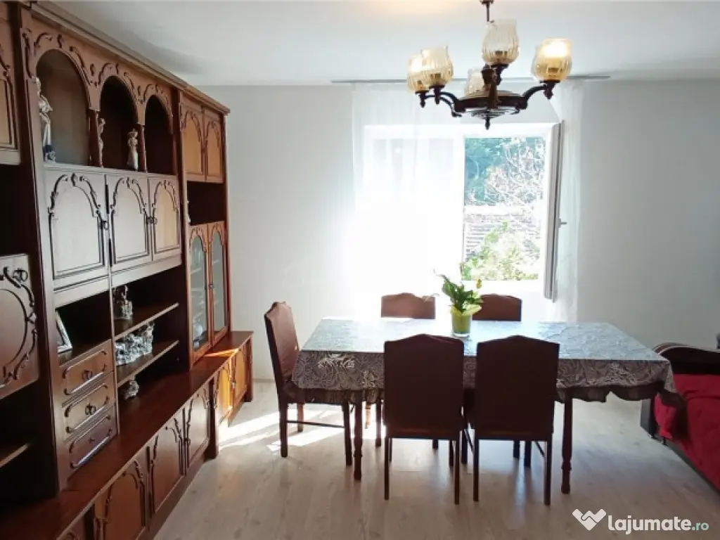 MOLDOVA NOUA, zona centrala, Casa 4 camere, 2 bai si garaj