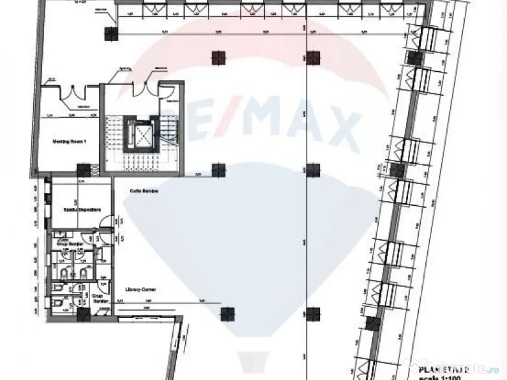 Spațiu de birouri (500 mp) - zona ultracentrala 